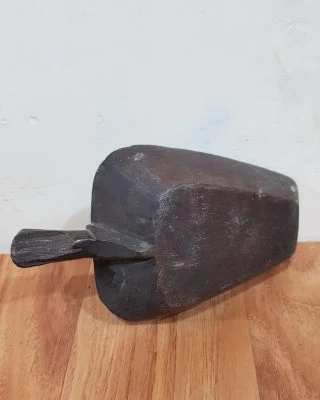 Alternative view of Dolong-Dolong (Vintage Wooden Plate) Toraja