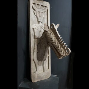 Antique Mamasa Horse Panel (27cm x 94cm x 50cm)