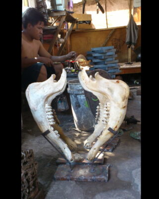 Buffalo Jawbone Decoration