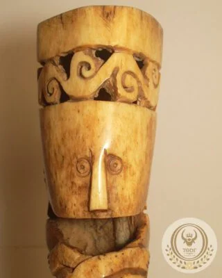 Leti Sculpture Buffalo Bone