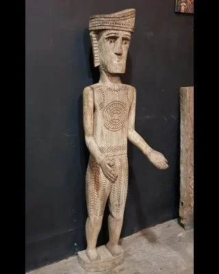 Alternative view of Mamasa Tau-Tau Statue