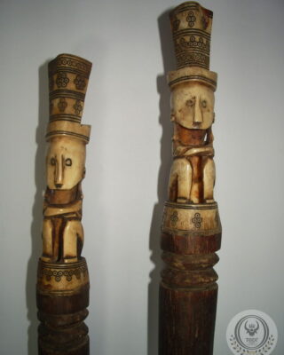 Alternative view of Tuntun Bones Figure Timor