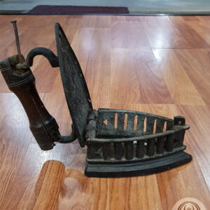 Antique Indonesian Coal Burning Iron Antique Indonesian Coal Burning Iron