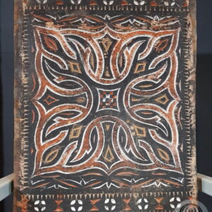 Antique Carved Toraja House Panel - Kapu' Baka (32cm x 42cm)