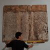 Antique Old Toraja Sane (Ricebarn Panel) - Pa' Erong (162cm x 135cm)