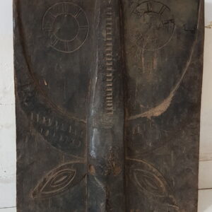 Antique Toraja water buffalo house door (45cm x 60cm)
