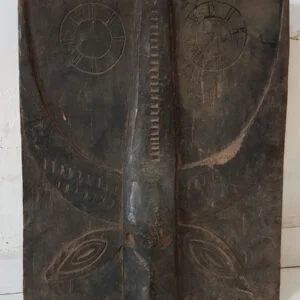 Antique Toraja water buffalo house door (45cm x 60cm)