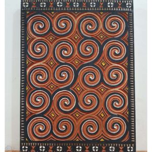 Toraja House Reproduction Panel - Pa'Tangke Lumu (37cm x 52cm)