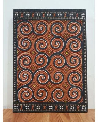 Toraja House Reproduction Panel - Pa'Tangke Lumu (37cm x 52cm)