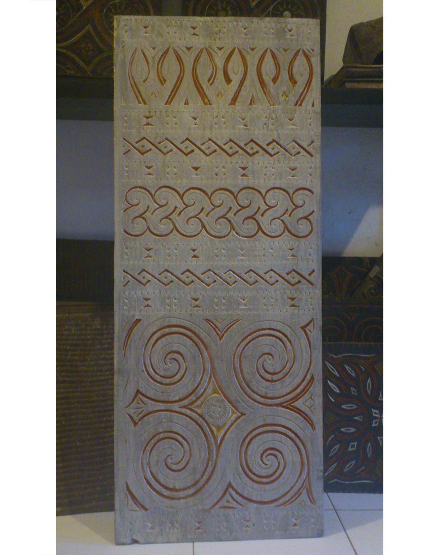 Toraja Ricebarn Panel - Pa'Tangke Lumu' Kasalle & Bulu Londong (40cm x 100cm)