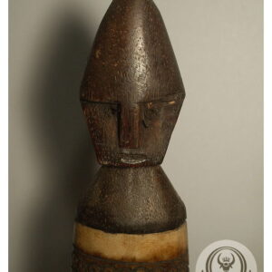 Traditional Small Medicine Box From Buffalo Bone