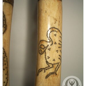 Traditional Small Medicine Box From Buffalo Bone Traditional Small Medicine Box From Buffalo Bone