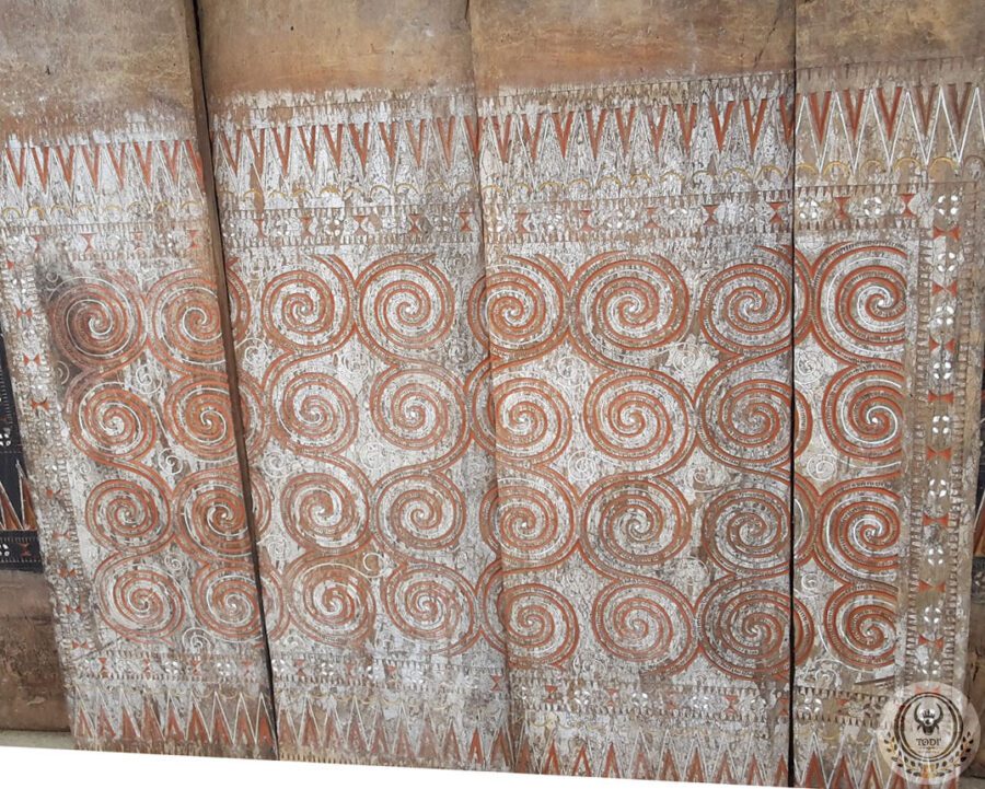 Antique Sane Toraja 150cm x 120cm (Toraja Rice Barn Wood Panel)