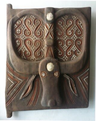 Pintu Kerbau Rumah Toraja Reproduksi (45cm x 60cm)