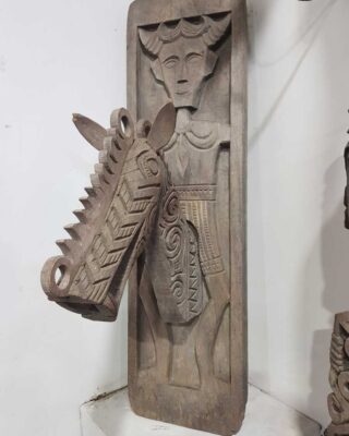 Alternative view of Panel Kuda Antik Mamasa (27cm x 94cm x 50cm)