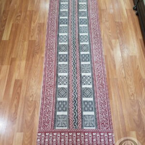 Sarita Toraja Textiles (Red - Black) 70cm x 250cm (2)