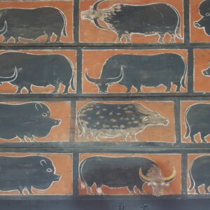 Dodo Alang (Toraja Old Wood Carving) - Buffalo Carving