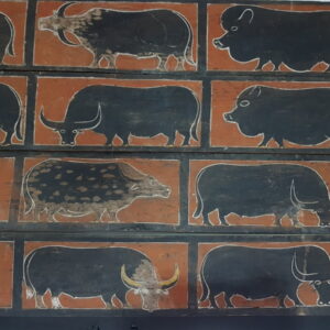 Dodo Alang (Toraja Old Wood Carving) - Buffalo Carving