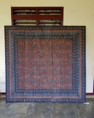 Sane Toraja (Kayu Daur Ulang) 200cm x 200cm - Panel Kayu Lumbung Padi Toraja
