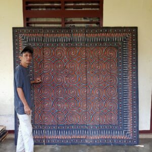 Sane Toraja (Recycle Wood) 200cm x 200cm - Toraja Rice Barn Wood Panel
