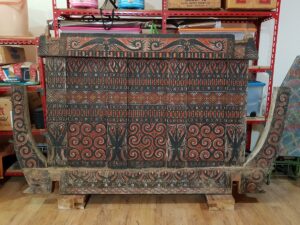 Old Toraja Rice Barn Wall Panels (Back Side) 240cm x 145cm