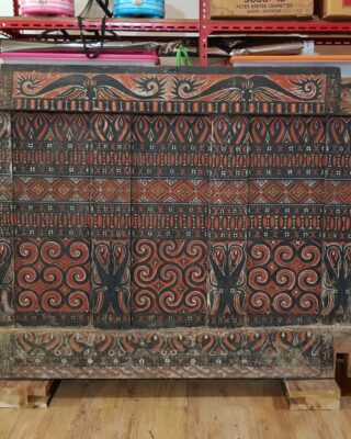 Alternative view of Panel Dinding Ukiran Toraja (Belakang Lumbung Padi)