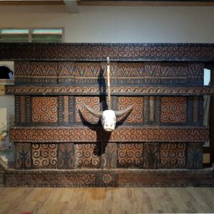 Toraja Tongkonan House Wall Panels (350cm x 190cm) (2)