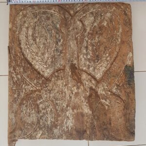 Toraja Antique Granary Door White Patina 48cm x 50cm (2)