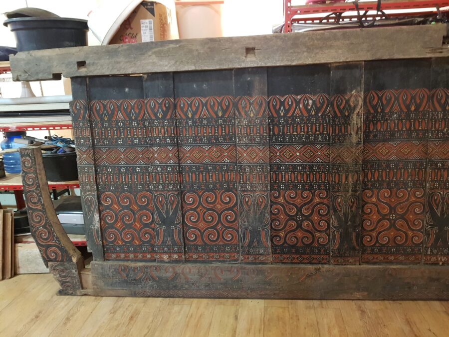 Toraja Antique Wall Panel - Rice Barn's Side Panel (Code-A0625) 390cm x 160cm (3) Toraja Antique Wall Panel - Rice Barn's Side Panel (Code-A0625) 390cm x 160cm (3)