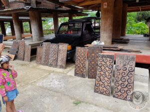 Toraja House Panels in Pangli, Sa'dan