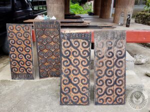 Toraja House Panels in Pangli, Sa'dan