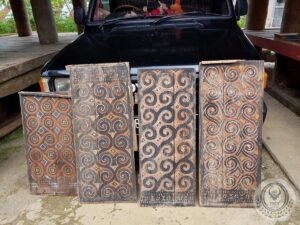 Toraja House Panels in Pangli, Sa'dan