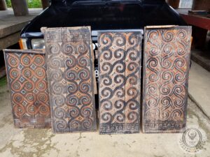 Toraja House Panels in Pangli, Sa'dan