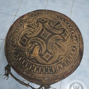 Toraja Old Rattan Basket (Diameter 30cm) (2)