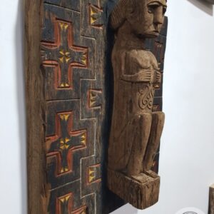 Toraja Tau-Tau (Female Figure) Door (32 x 43cm) (2)