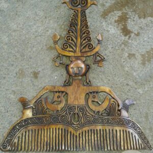 Vintage Sumba Buffalo Bone Comb