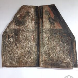 Antique Toraja Triangle House Carving Panel (64cm x 70cm)