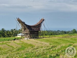 Rebuilding an old traditional Toraja house in Bali