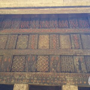 Toraja Old Tongkonan House Building (380cm x 710cm)