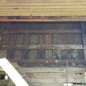Toraja Old Tongkonan House Building (380cm x 710cm)