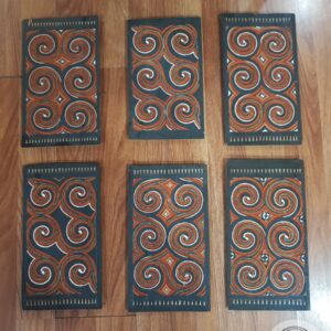 Panel Kecil Ukiran Rumah Toraja (22cm x 34cm)