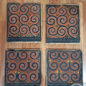 Toraja Small House Carving Panels (38cm x 39cm)