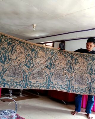Vintage Wayang Textile - Toraja Ceremonial Cloth