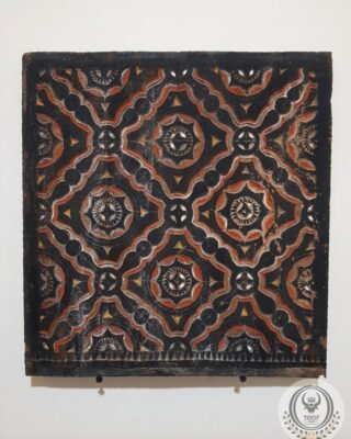 Antique Toraja Tongkonan Carved Wall Panel (35cm x 36cm)