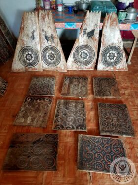 Toraja House Panels in Sangalla', Toraja