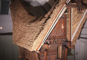 The complete ricebarn, Museum of Mankind, London.