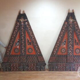 A Pair of Toraja Triangle Granary Panel (162cm x 215cm)