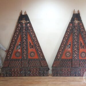 A Pair of Toraja Triangle Granary Panel (162cm x 215cm)