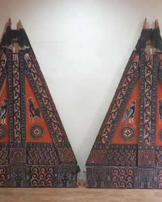 A Pair of Toraja Triangle Granary Panel (162cm x 215cm)
