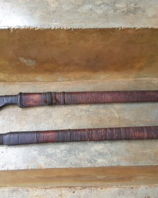 A pair of Old Toraja Traditional Swords (La’bo’ Penai)